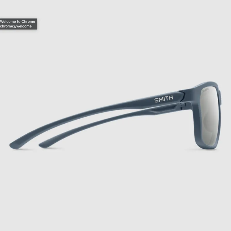 Smith Pinpoint Sunglasses Matte Iron/ChromaPop Polarized Platinum Mirror-3